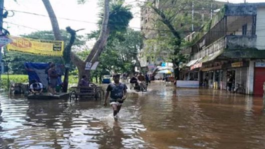 টানা কয়েক দিনে কুশিয়ারার পানি বাড়ছেই , প্লাবিত হচ্ছে নতুন নতুন এলাকা